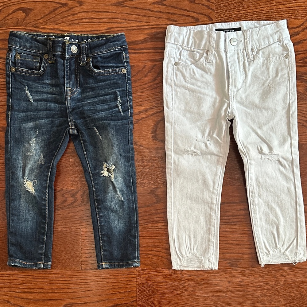 Girl jeans set of 2 size 2t
